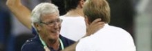 Lippi celebrando la victoria del Mundial del 2006