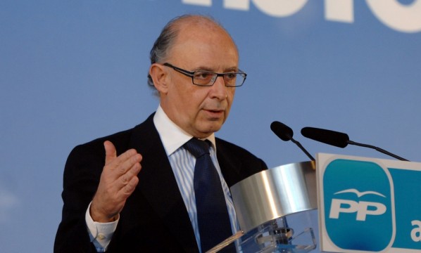 El Ministro de hacienda, Cirstóbal Montoro